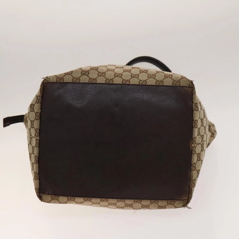 GUCCI GG Canvas Shoulder Bag 2 Set Beige Silver Auth - Picture 13 of 16